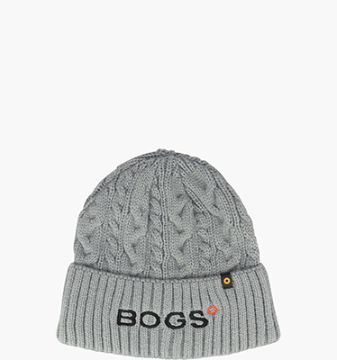Logo Cable Beanie  in GREY for $29.95
