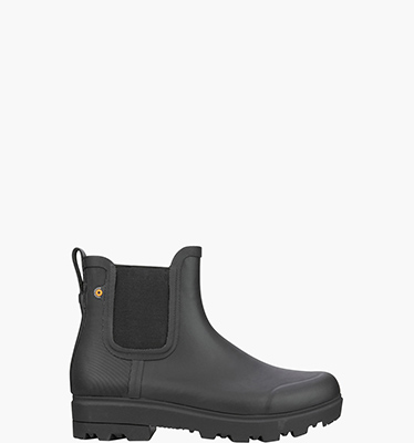 Holly Chelsea Women's Casual Waterproof Boots in BLACK for $129.95