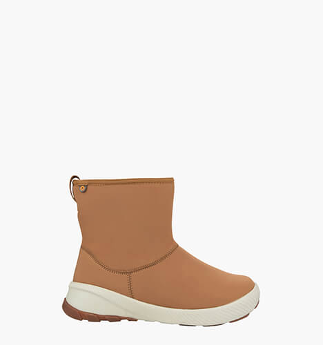 Coral Mid Zip Women's Casual Waterproof Boots in CHESTNUT for $199.95
